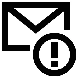 Exclamation Message Alert Icon