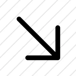 Arrow Down Right Icon