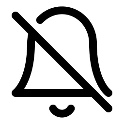 Bell Off Icon