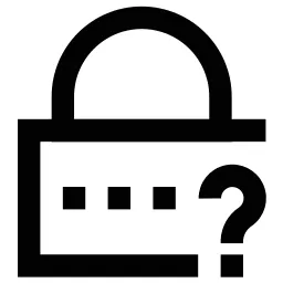 Question Padlock Icon