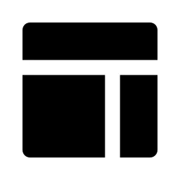 Layout Fill Icon