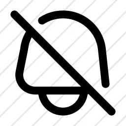 Bell Off Notification Off Activity Alert Icon