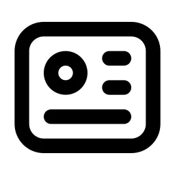 Id Line Icon