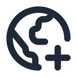 Globe Earth 2 Line Icon