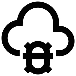 Bug Cloud Icon