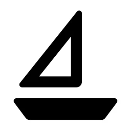 Sailboat Line Icon