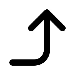 Corner Right Up Icon