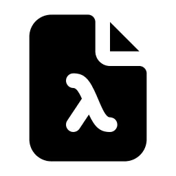 File Lambda Icon
