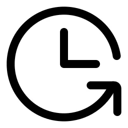 Clock Rotate Right Icon