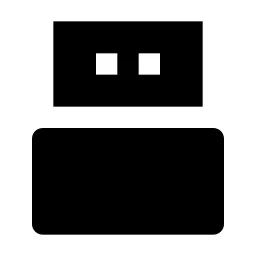 U Disk Fill Icon