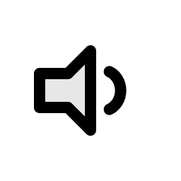 Volume Low Duo Icon