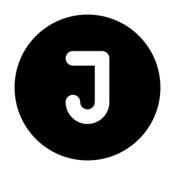 Circle Letter J Icon