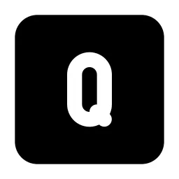 Square Letter Q Icon
