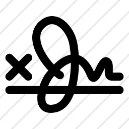 Signature Sign Icon