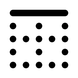 Border Top Line Icon