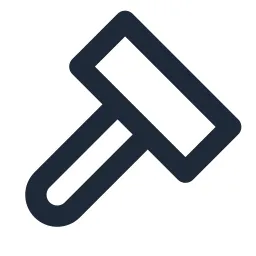 Hammer Line Icon