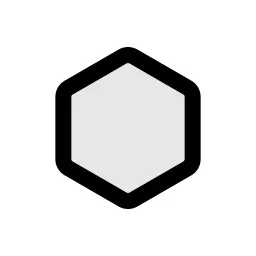 Hexagon Duo Icon