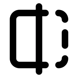 Square Toggle Line Icon