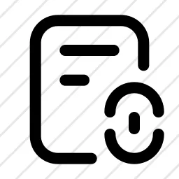 Page Text Link Icon