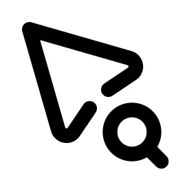 Pointer Search Line Icon