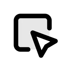 Clickable Area Duo Icon
