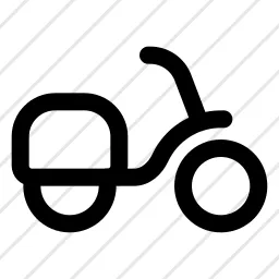 Delivery Bike Icon