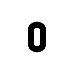 Letter O Small Line Icon