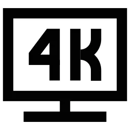 Desktop Computer 4k Icon