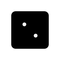 Dice Two Fill Icon