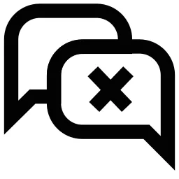 Xmark Chats Icon