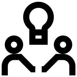 Lightbulb Meeting Icon