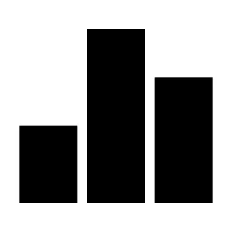 Bar Chart 2 Fill Icon