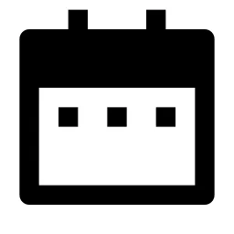 Calendar 2 Fill Icon
