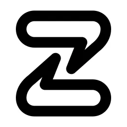 Brand Zulip Line Icon