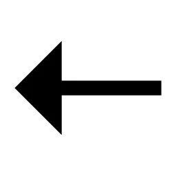 Arrow Left Long Fill Icon