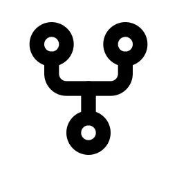 Git Fork Line Icon
