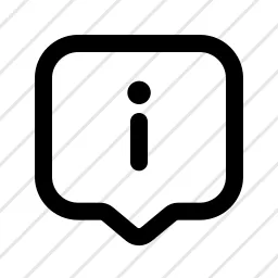Bubble Info Comment Feedback Icon