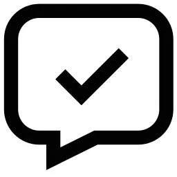 Check Chat Icon