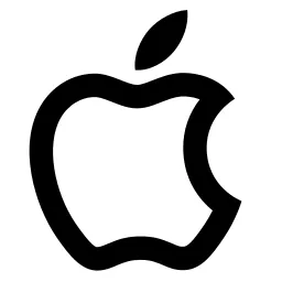 Apple Line Icon