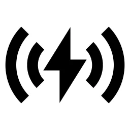 Wireless Charging Fill Icon