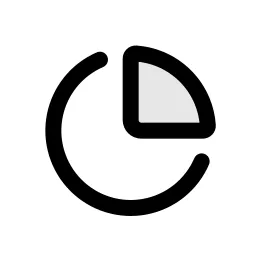 Pie Chart Duo Icon