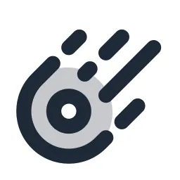 Comet Duotone Icon