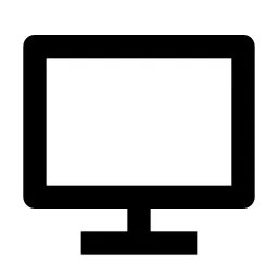 Computer Line Icon