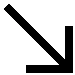 Arrow Down Right Icon