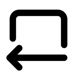 Arrow Autofit Left Line Icon