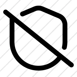 Shield Break Not Secure Icon