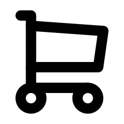 Shopping Cart Line Icon