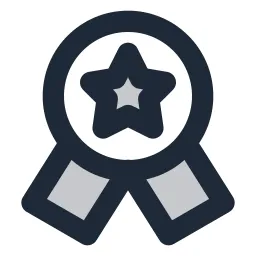 Award 3 Duotone Icon