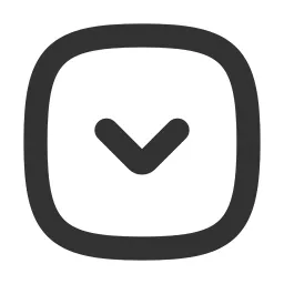 Chevron Down Square Icon