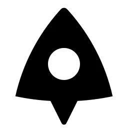 Space Ship Fill Icon